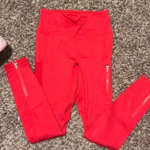 Red high rise Fabletics